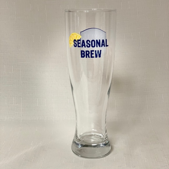 🆕 Samuel Adams Seasonal Brew Tall Pint Glass Pilsner Classic Beverage Drinkware - Picture 3 of 10
